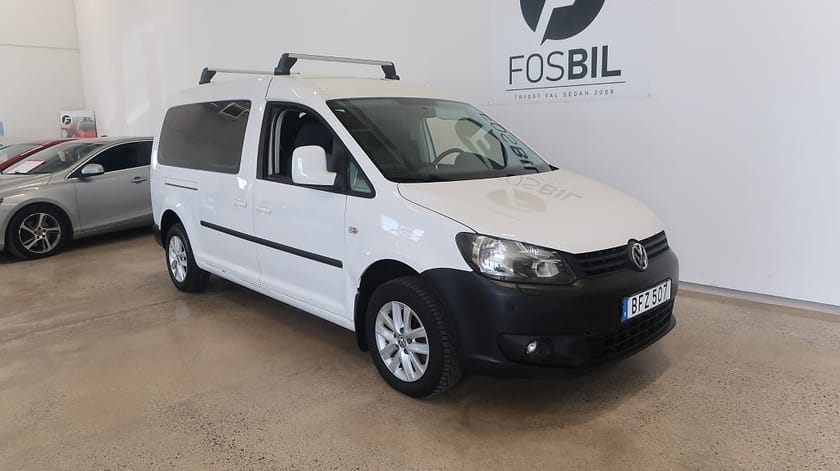 Bild 1 av Volkswagen Caddy Maxi *RÄNTEKAMPANJ 3.45%* 2.0 Nyservad Kamremsbytt