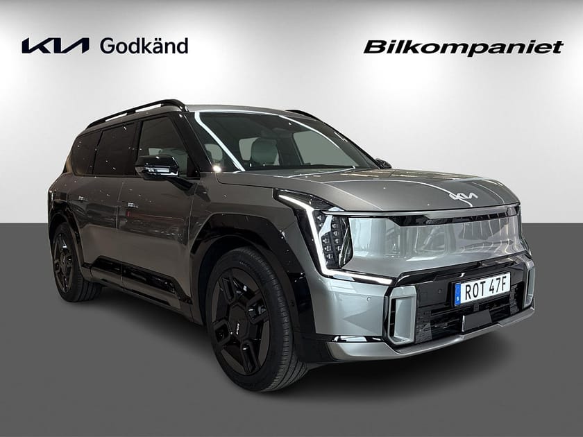 Bild 3 av Kia EV9 AWD 99,8kWh 386hk 7-sits GT-Line Drag V-Hjul Godkän