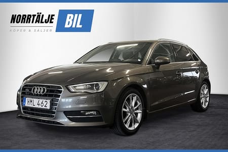 Audi A3 Sportback 2.0 TDI 184 HK S TRONIC QUATTRO D-VÄRM PDC NYSERVAD