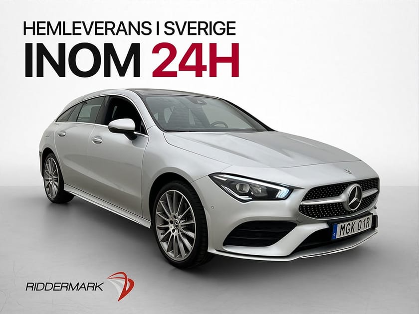 Bild 3 av Mercedes-Benz CLA 250 e Shooting Brake CLA250 SB AMG Pano Wide Värmare Kamera Drag