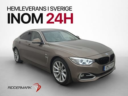 BMW 418d Gran Coupé 418 143hk Sensorer Navigation 0,46l/mil