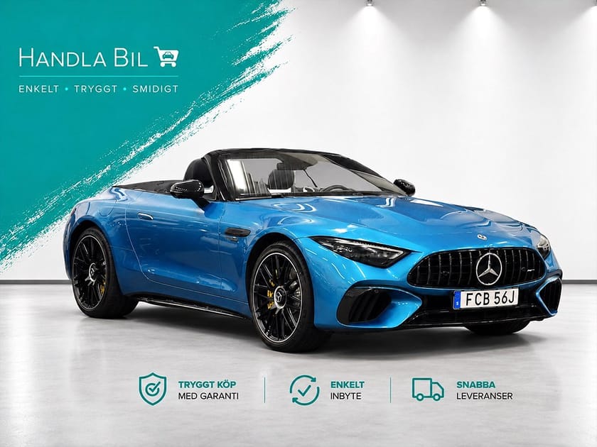 Bild 4 av Mercedes-Benz AMG SL 63 4MATIC+ 4M+ Massage Burmester HUD 585hk