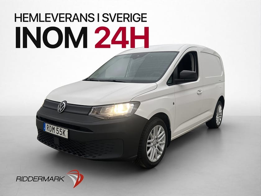 Bild 1 av Volkswagen Caddy Cargo 2.0TDI Värmare PDC Drag CARPLAY Moms