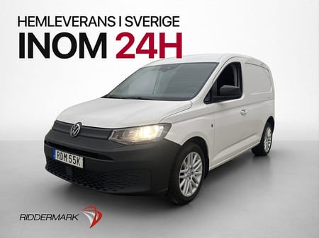 Volkswagen Caddy Cargo 2.0TDI Värmare PDC Drag CARPLAY Moms