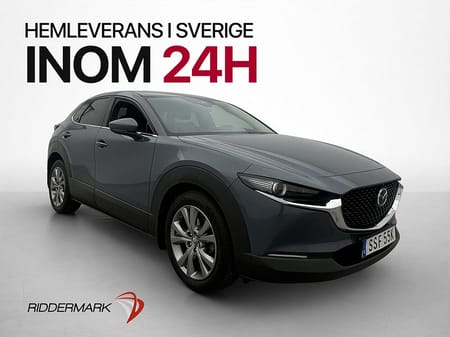 Mazda CX-30 Hybrid 150hk Cosmo HUD 360° Skinn Rattvärme