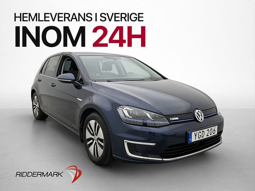 Bild 1 av Volkswagen e-Golf Kamera Navi CarPlay Adap-Farthållare
