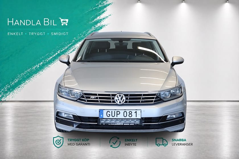 Bild 3 av Volkswagen Passat Sportscombi 2.0 TDI DPF SCR BMT 4Motion DSG Sekventiell, 190hk, 2017