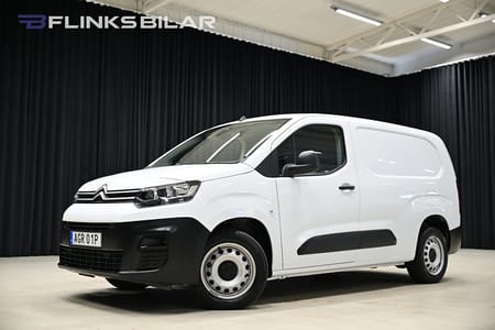Citroën Berlingo Van Long 1.5 BlueHDi 102HK L2|Inredd|Drag|Värmare|Lågmil|Leasbar