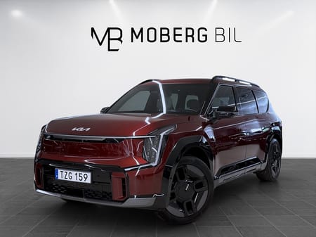 Kia EV9 AWD 385hk GT-Line 7-Sits HUD Pano 360 3D Meridian *  Helg på Moberg *