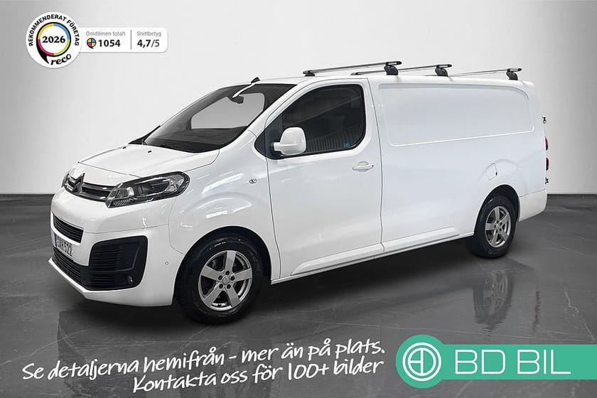 Bild 1 av Citroën Jumpy Van 2.0 BlueHDI L3 177HK INREDNING VÄRMARE DRAG