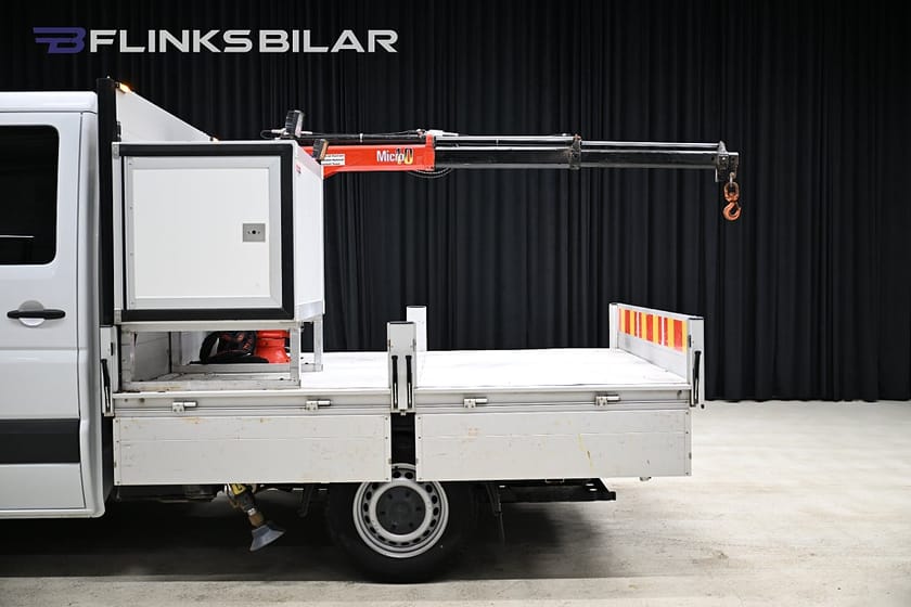 Bild 5 av Mercedes-Benz Sprinter 316 NGT Chassi Crew cab Automat|Dubbelhytt|Flak|Kranbil|Leasbar|EnÄgare