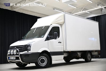 Volkswagen Crafter Chassi 163HK Volymskåp|Bakgavellyft|Värmare|NyKamrem|Leasbar