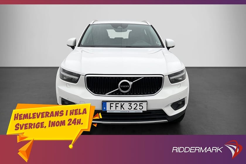 Bild 2 av Volvo XC40 T5 AWD Momentum VOC P-Värm Skinn Kamera Drag Navi