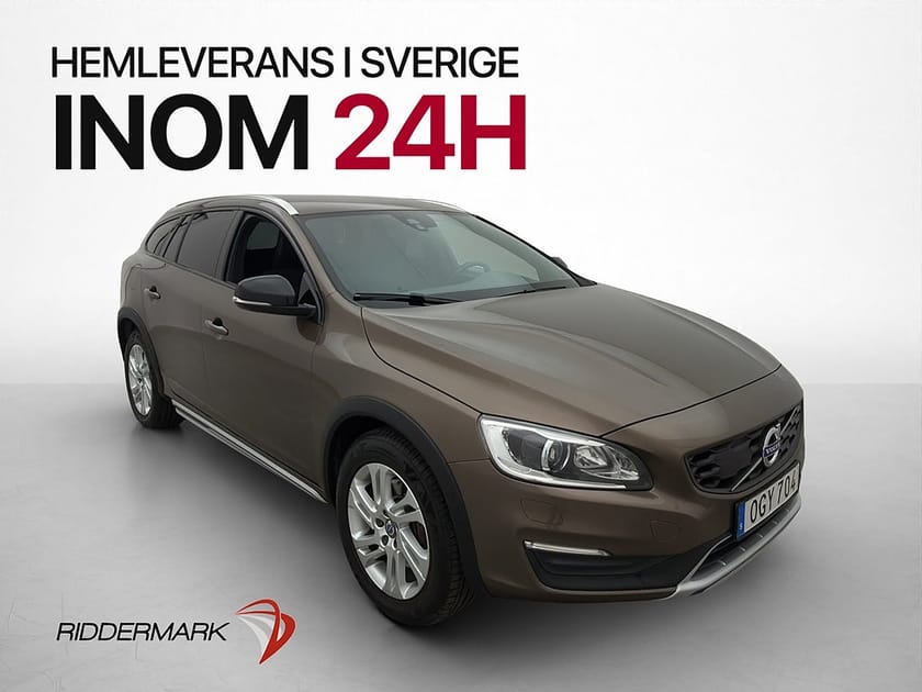 Bild 1 av Volvo V60 Cross Country D4 AWD 190hk Drag Navi P-sensor VOC