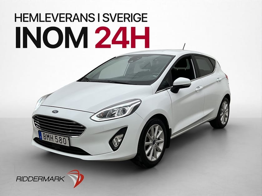 Bild 1 av Ford Fiesta 1.0 100hk Titanium Navi P-Sensorer Rattvärme