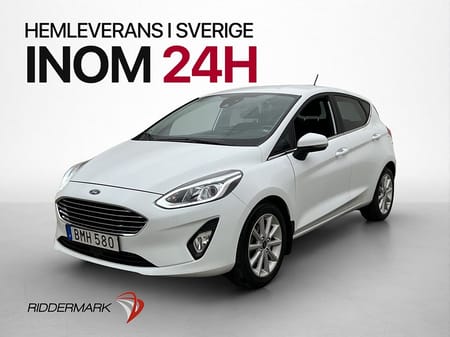 Ford Fiesta 1.0 100hk Titanium Navi P-Sensorer Rattvärme