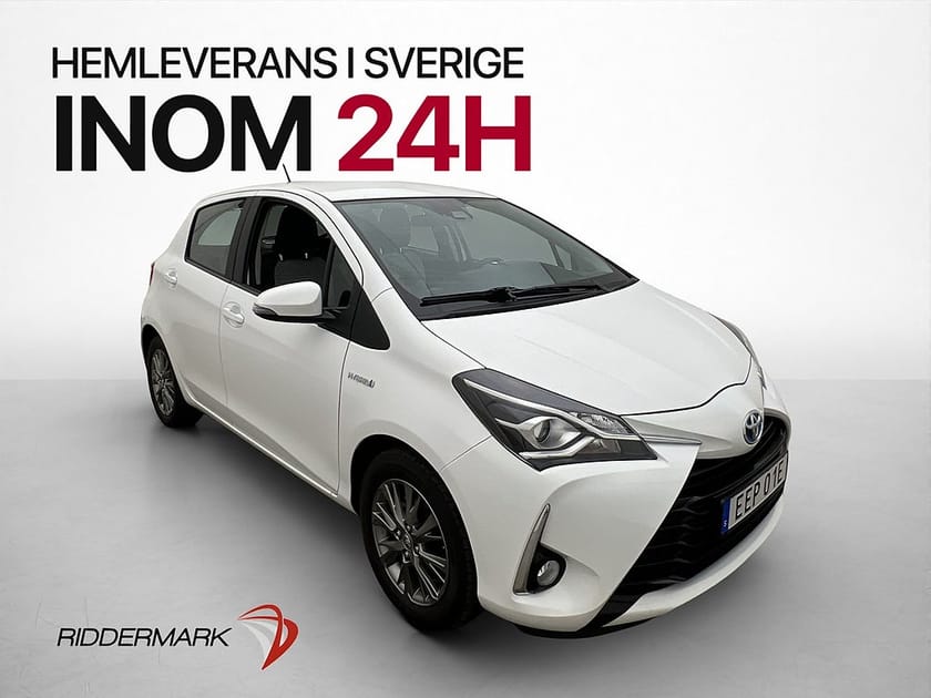 Bild 1 av Toyota Yaris Hybrid 101hk Active Kamera Bluetooth Farthåll.