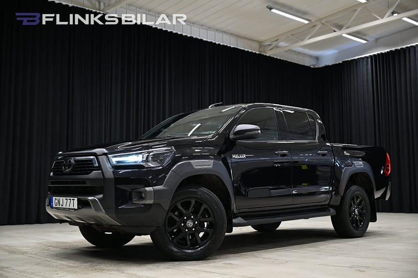 Bild 1 av Toyota Hilux Dubbelhytt 2.8 AWD 204HK Invincible|Drag|GPS|Backkamera|JBL|Moms