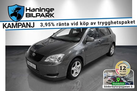 Toyota Corolla 1.6 VVT-i  / SUPERDEAL 3,95% /KAMKEDJA