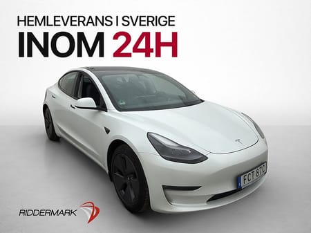 Tesla Model 3 Long Range AWD Pano Skinn B-Kamera AP Navi