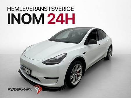 Tesla Model Y Performance AWD 534hk Autopilot Kamera Sv-Såld