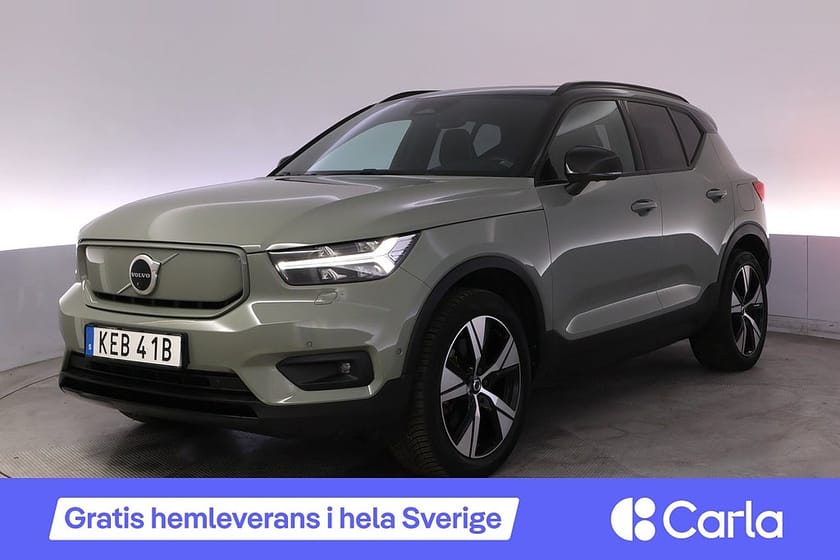 Bild 1 av Volvo XC40 P6 Recharge Pro Pano 360 H/K Elstol BLIS Drag