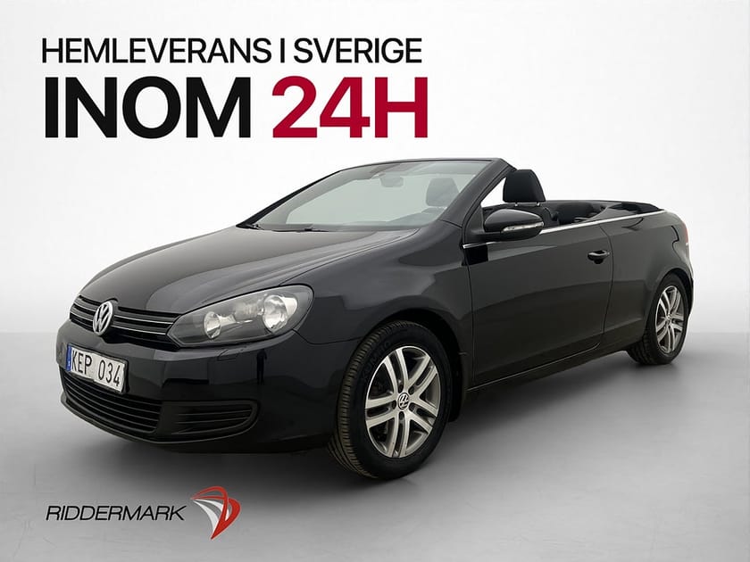 Bild 1 av Volkswagen Golf Cabriolet 1.4 TSI 122hk Farthållare 2-BRUK