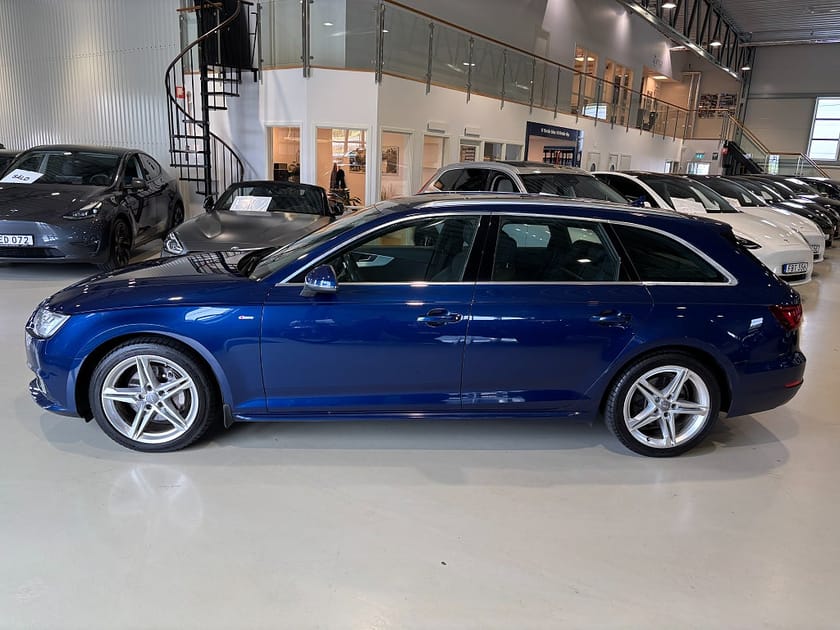 Bild 2 av Audi A4 Avant 2.0 TDI 190hk quattro S-Line Evo Alpin/Drag/Värm