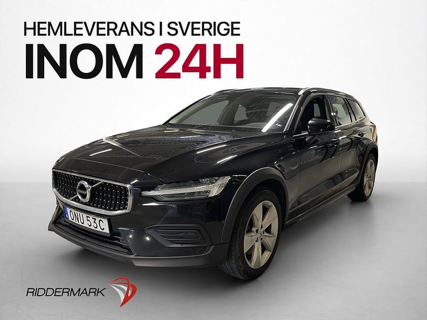 Bild 1 av Volvo V60 Cross Country D4 AWD VOC Rattvärm Kamera Drag MOMS