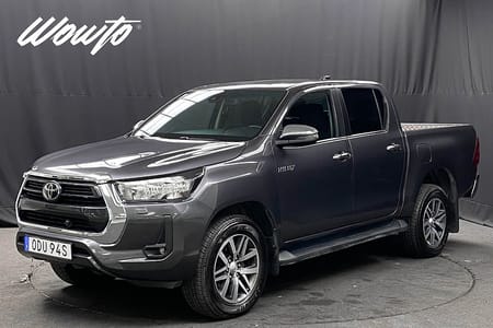 Toyota Hilux Dubbelhytt DH 2.8 4WD 204HK Hero /Diffspärr /Moms