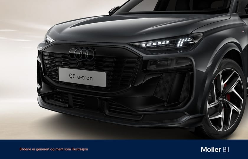 Bilde 5 av Audi Q6 e-tron q s line pro black