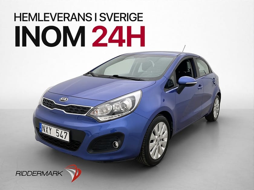 Bild 3 av Kia Rio 1.2 CVVT 84hk GLS Bluetooth Farthållare 0,51l/mil