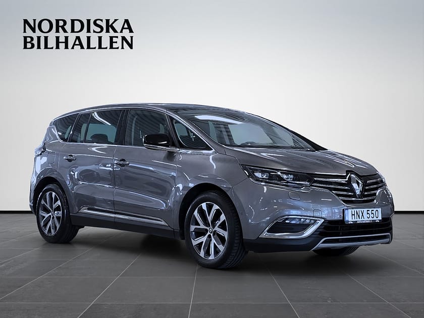 Bild 1 av Renault Espace 1.6 dCi EDC 7-sits Bose Pano Drag HUD Helskinn Kamera