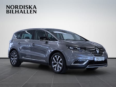 Renault Espace 1.6 dCi EDC 7-sits Bose Pano Drag HUD Helskinn Kamera