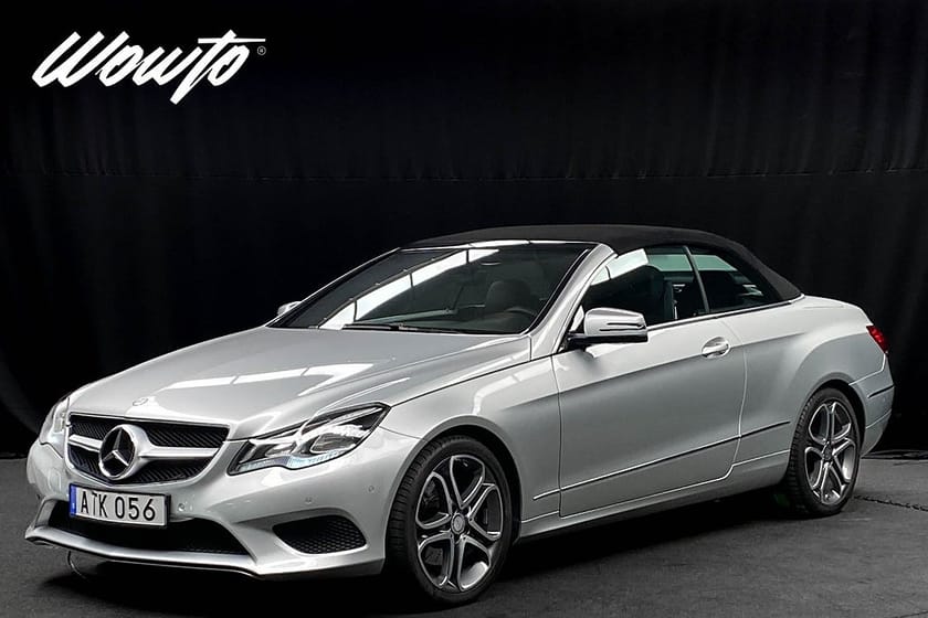 Bild 2 av Mercedes-Benz E 200 Cabriolet 184HK Sportpaket / Läder