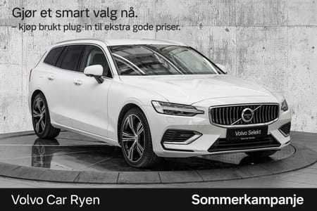 Volvo V60 T6 AWD Inscription - Lyst skinn og mye utstyr!