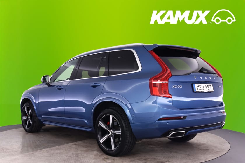 Bild 5 av Volvo XC90 D5 AWD 225hk R-Design 7-Sits 360 Luftfjäd B&W Pano HuD Drag Värmare
