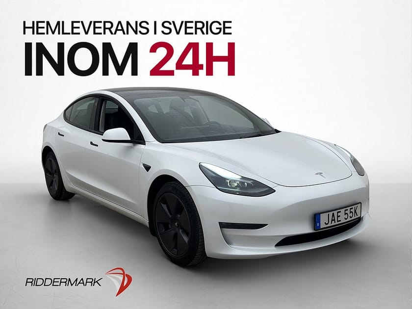 Bild 4 av Tesla Model 3 Long Range AWD MOMS Pano AP Kamera En Brukare