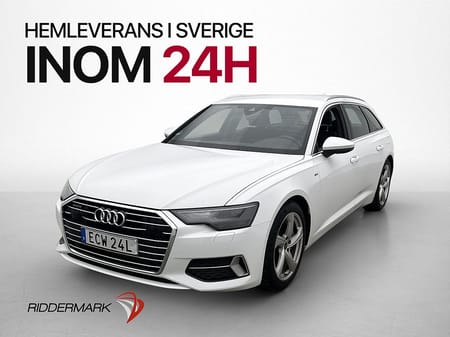 Audi A6 Avant 50 TFSI e quattro 299hk Q S-Line Dragkrok Cockpit MOMS