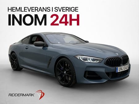 BMW M850i xDrive Coupé 530hk 360° B&W Kolfiber HeadUp Navi
