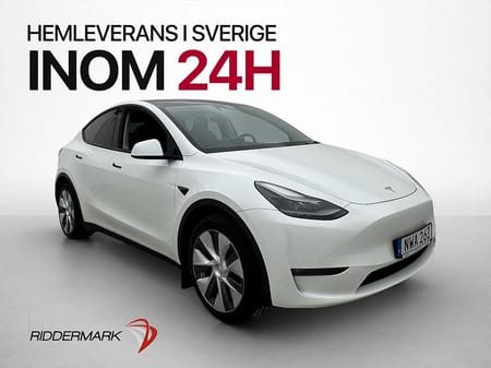 Tesla Model Y Long Range AWD Dragkrok Autopilot Skinn MOMS
