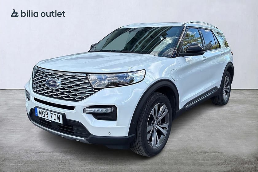Bild 1 av Ford Explorer Plug-In Hybrid Platinum 7-sits Panorama B&O Drag 360kam