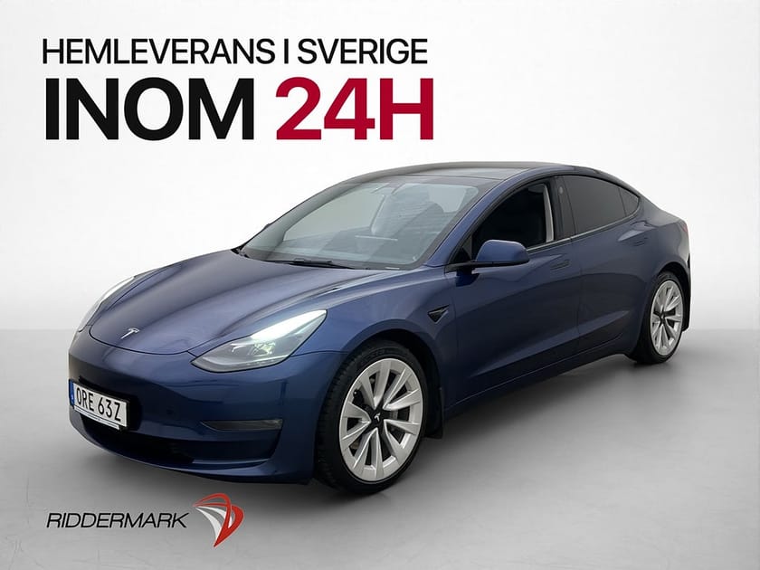 Bild 3 av Tesla Model 3 Long Range AWD Svensksåld Dragkrok