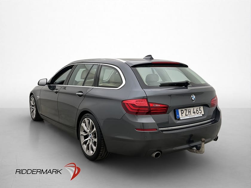 Bild 4 av BMW 535d Touring 535 313hk Luxury Line Pano Dragkrok Kamera Skinn