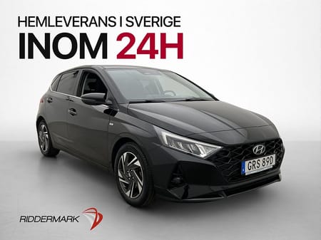Hyundai i20 1.0 T-GDI 120hk Advanced Värm Kamera 1-Ägare