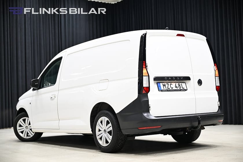 Bild 4 av Volkswagen Caddy Cargo Maxi TDI DSG 122HK Inredning|Drag|Värmare|EnÄgare|Leasbar