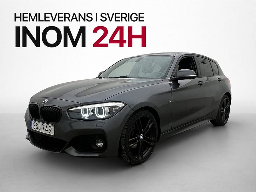 Bild 1 av BMW 118i 136hk M Sport HiFi Skinn Sensorer Navi CarPlay