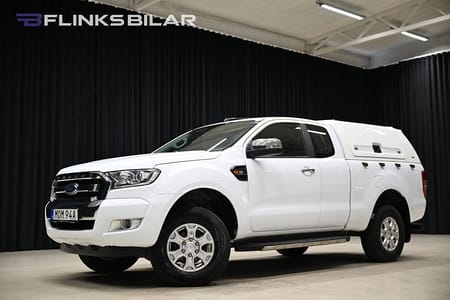 Ford Ranger SuperCab 2.2 TDCi 160HK Automat|Kåpa|Drag|Värmare|EnÄgare|Lågmil