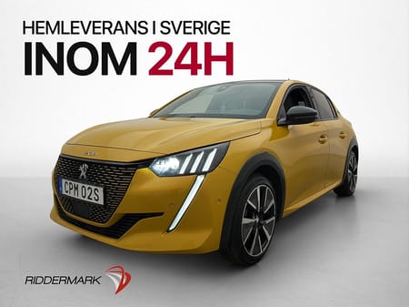 Peugeot e-208 136hk GT Kamera Navi Halvskinn