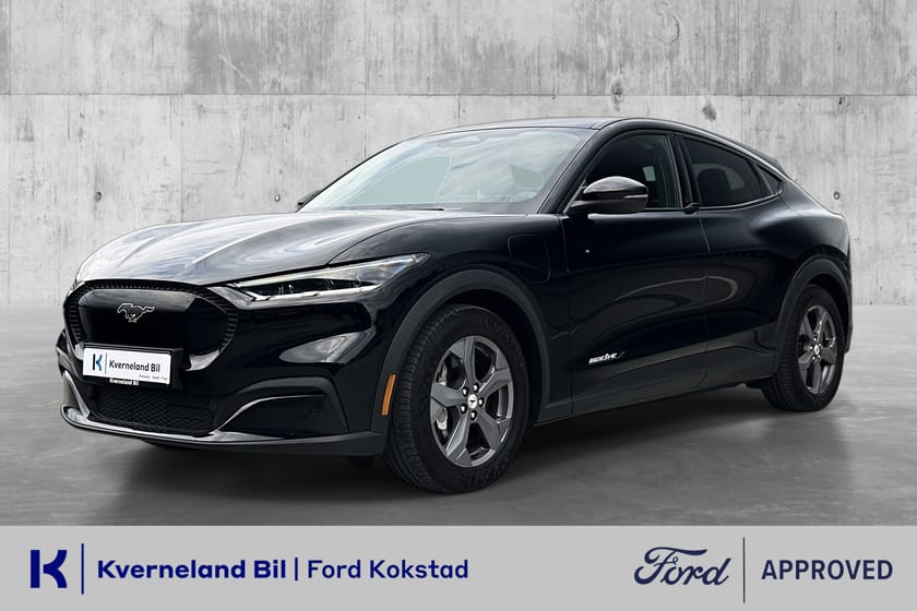 Bilde 1 av Ford Mustang Mach-E Long Range 2 år Garanti/Long RWD/Skinn/Krok/ACC/Keyless